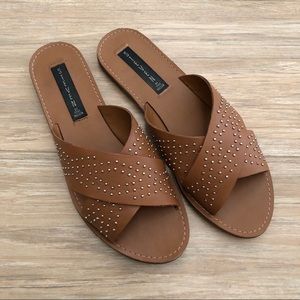 Steven Leather Slide